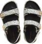 TORY BURCH Mesh Sequin Sandalen Double T Motif Multicolor Dames - Thumbnail 6