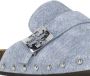 TORY BURCH Sandalen Light Blue Mellow Stud Sabot in blauw - Thumbnail 4