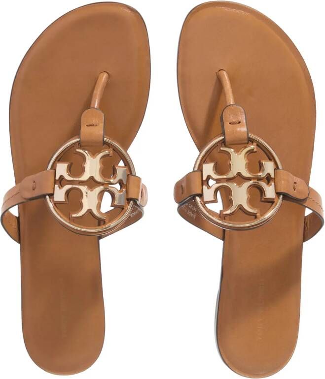TORY BURCH Sandalen Metal Miller in bruin
