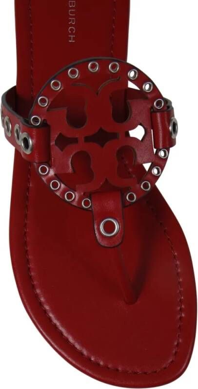 TORY BURCH Sandalen Miller Eyelet Sandal in rood