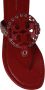 TORY BURCH Sandalen Miller Eyelet Sandal in rood - Thumbnail 2