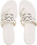 TORY BURCH Miller Soft Flip Flops Wit Dames - Thumbnail 11