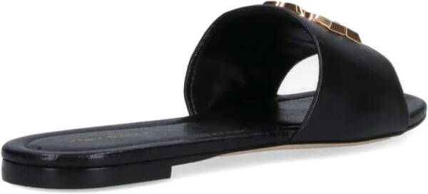 TORY BURCH Sandalen Slide Sandals "Eleanor" – Black in zwart