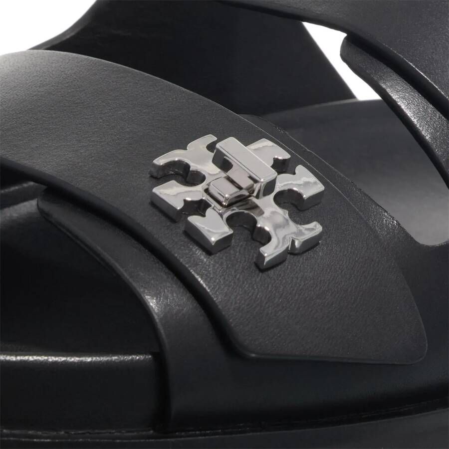 TORY BURCH Sandalen T Lock Sport Slide in zwart