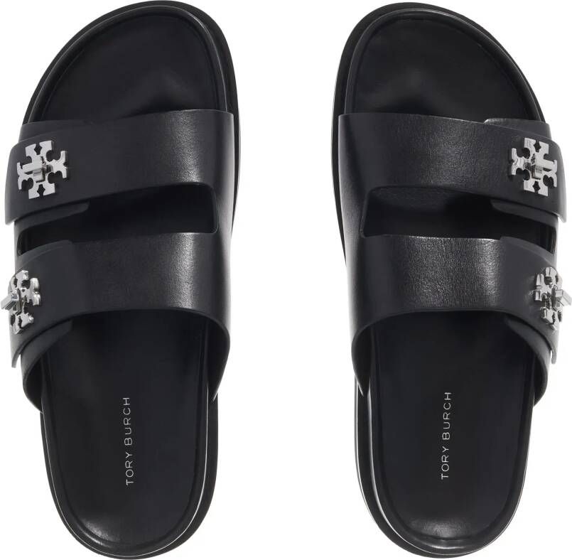 TORY BURCH Sandalen T Lock Sport Slide in zwart
