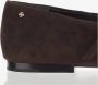 TORY BURCH Suede Leather Mary Jane Ballerinas in zwart - Thumbnail 3