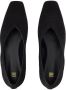 TOTEME The Everyday Flat Ballerinas Suede Black in zwart - Thumbnail 6