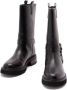 Twin-Set Boots Mid-Calf Black Leather Boots With Buckle Fastening in zwart - Thumbnail 2