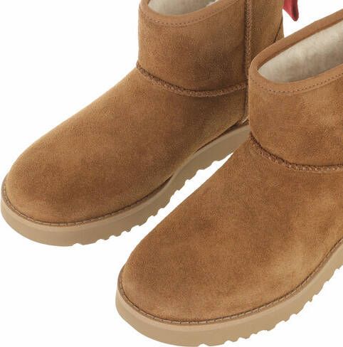 Ugg Boots & laarzen W Classic Mini Logo Zip in cognac