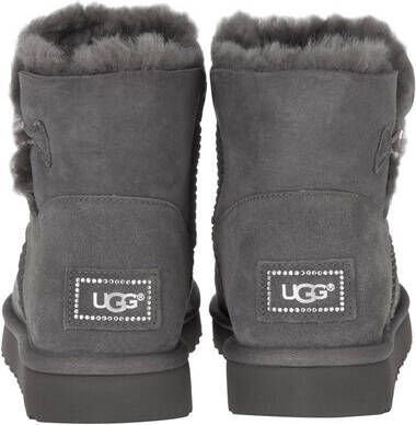 Ugg Boots & laarzen W Mini Bailey Button Bling in grijs