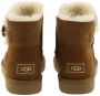 Ugg W Mini Bailey Button Bling Suede Snow Boots Bruin Dames - Thumbnail 7