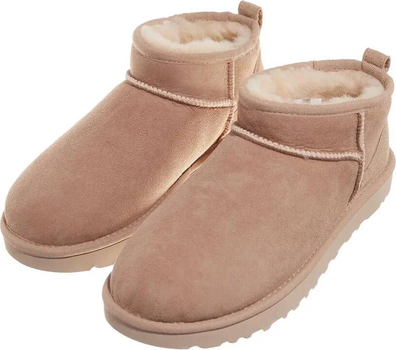 Ugg Enkellaarzen Boots Classic Ultra Mini in bruin