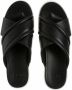 UGG Slippers Dames W Zayne Crossband Maat: 39 Materiaal: Leer Kleur: Zwart - Thumbnail 7