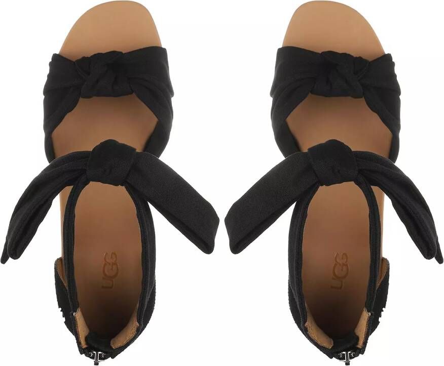 Ugg Sandalen Yarro Sandal Canvas in zwart