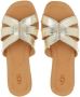 UGG Slippers Dames W Teague Maat: 37 Materiaal: Leer Kleur: Goud - Thumbnail 12