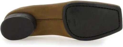 Uma Wang Brown Carbon Fiber Ballerina Shoes in bruin