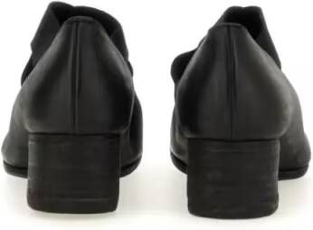 Uma Wang Carbon Fiber Ballerina Shoes With Textured Sole in zwart