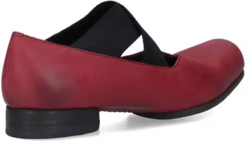 Uma Wang Heeled Ballerinas – Red in rood