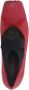 Uma Wang Heeled Ballerinas – Red in rood - Thumbnail 3