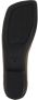 Uma Wang Olive Green Smooth Leather Ballet Shoes in groen - Thumbnail 3