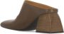 Uma Wang Sandalen Leather Sabot in bruin - Thumbnail 2