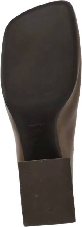 Uma Wang Sandalen Leather Sabot in bruin