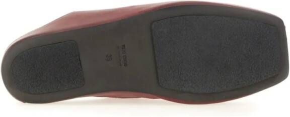 Uma Wang Slippers & Mules Ballet Slippers in rood