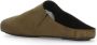 Uma Wang Slippers & Mules Olive Green Smooth Leather Sabots in groen - Thumbnail 2