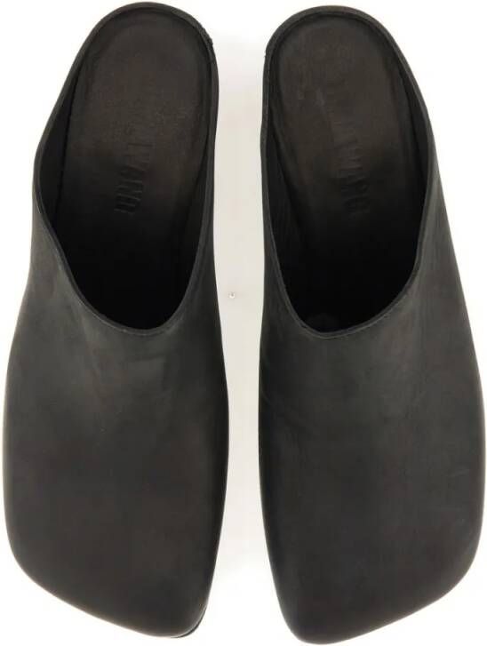 Uma Wang Slippers & Mules Stone Mule in zwart