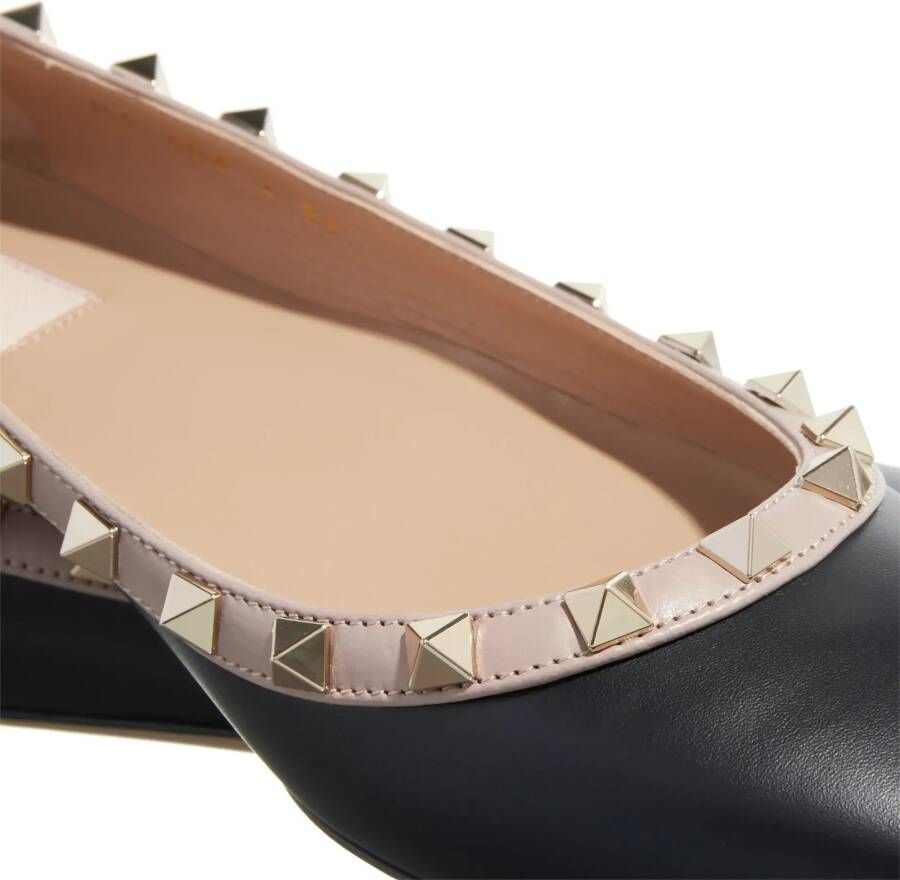 Valentino Ballerinas Rockstud Ballerina in poeder roze