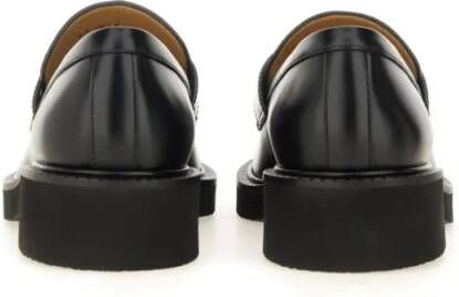 Valentino Garavani 40Mm Calfskin "Vlogo Locker" Loafer in zwart
