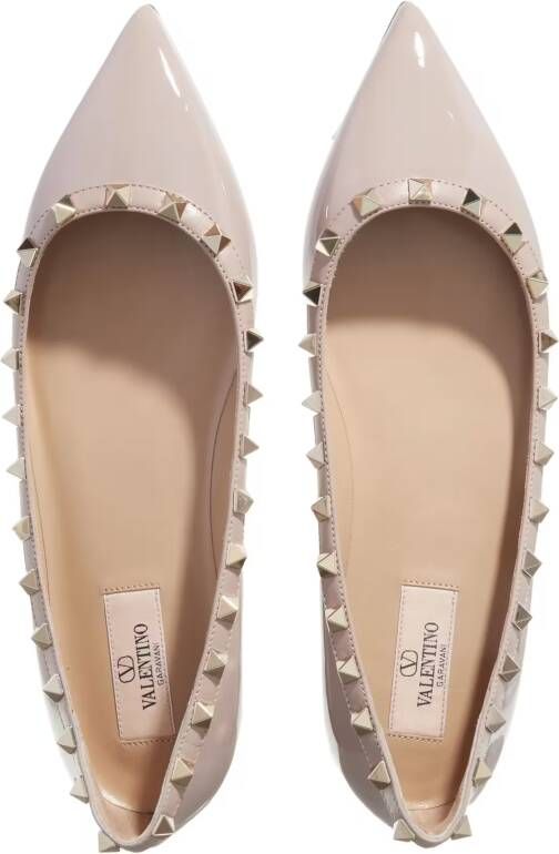 Valentino Garavani Ballerinas Ballerina Rockstud in taupe