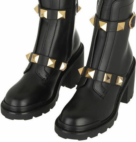 Valentino Garavani Boots & laarzen Boots Leather in zwart