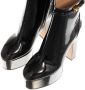 Valentino Garavani Boots & laarzen Boots Leather in zwart - Thumbnail 4