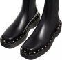 Valentino Garavani Boots & laarzen Platform Plain Toe Round Boots in zwart - Thumbnail 2