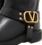 Valentino Garavani Zwarte VLogo Signature Square Toe Laarzen Black Dames - Thumbnail 11