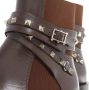 Valentino Garavani Boots Rockstud Beatle in bruin - Thumbnail 3