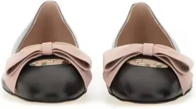 Valentino Garavani "Bowow" Ballerina in zwart