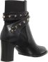 Valentino Garavani Enkellaarzen Rockstud Boot in zwart - Thumbnail 2