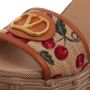 Valentino Garavani Espadrilles Wedge Espadrillas in bruin - Thumbnail 2