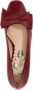 Valentino Garavani Hoge hakken 'Bowow' Pumps in rood - Thumbnail 2