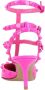Valentino Garavani Hoge hakken Calfskin Open Pumps Pink in roze - Thumbnail 2
