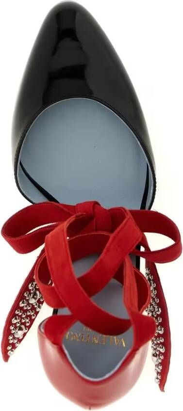 Valentino Garavani Hoge hakken 'Foliefoliage' Pumps in meerkleurig