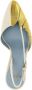 Valentino Garavani Hoge hakken 'Foliefoliage' Slingback in goud - Thumbnail 2