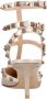 Valentino Garavani Hoge hakken Gold Calfskin Rockstud Pumps With Rose-Tone Hardwa in beige - Thumbnail 2