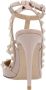 Valentino Garavani Hoge hakken Patent Rockstud Caged Pump Beige in beige - Thumbnail 2