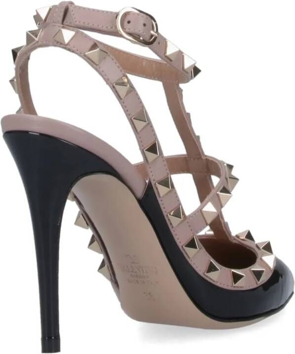 Valentino Garavani Hoge hakken Pointed Toe Slingback Heels in zwart