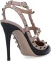 Valentino Garavani Hoge hakken Pointed Toe Slingback Heels in zwart - Thumbnail 2