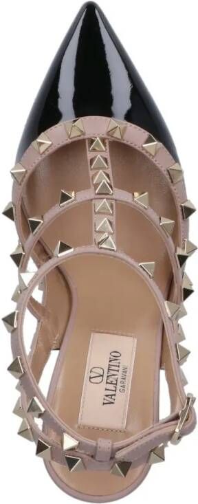 Valentino Garavani Hoge hakken Pointed Toe Slingback Heels in zwart