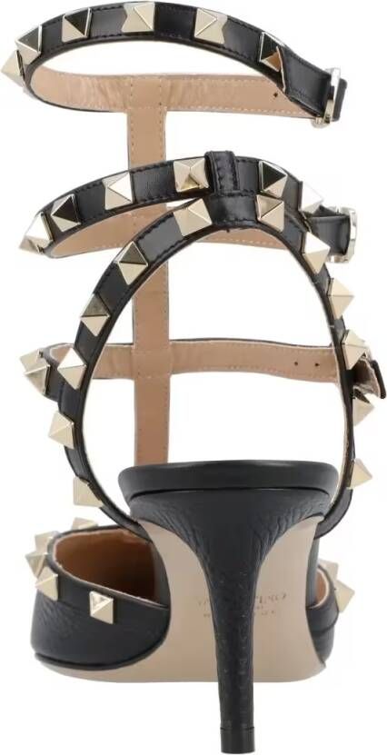 Valentino Garavani Hoge hakken Pumps "Rockstud" Black in zwart